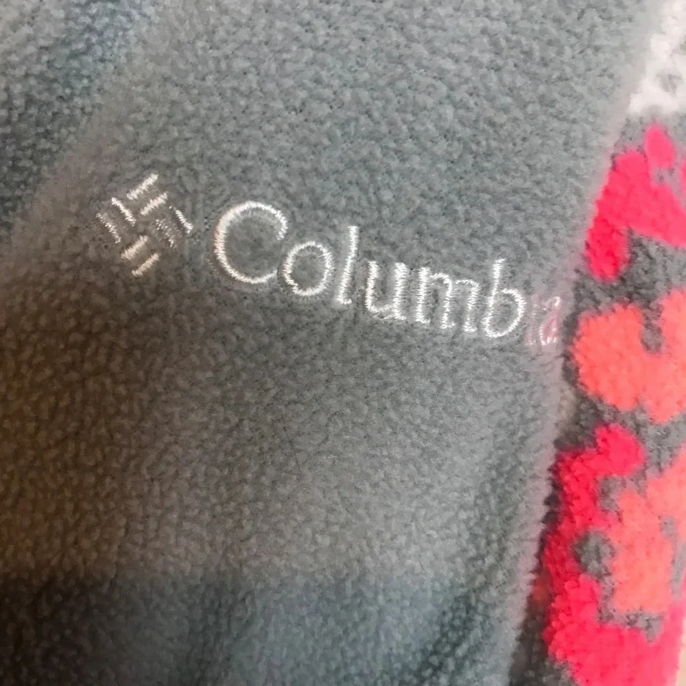 Columbia Kids Fleece 1/4 Zip Pullover Medium Grey